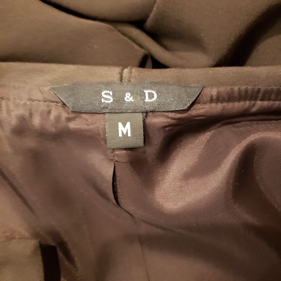 Vintage S & D Von Maur Two Piece Set Women's Blazer M + Pants Ashley Fit 10 Suit - Picture 6 of 16